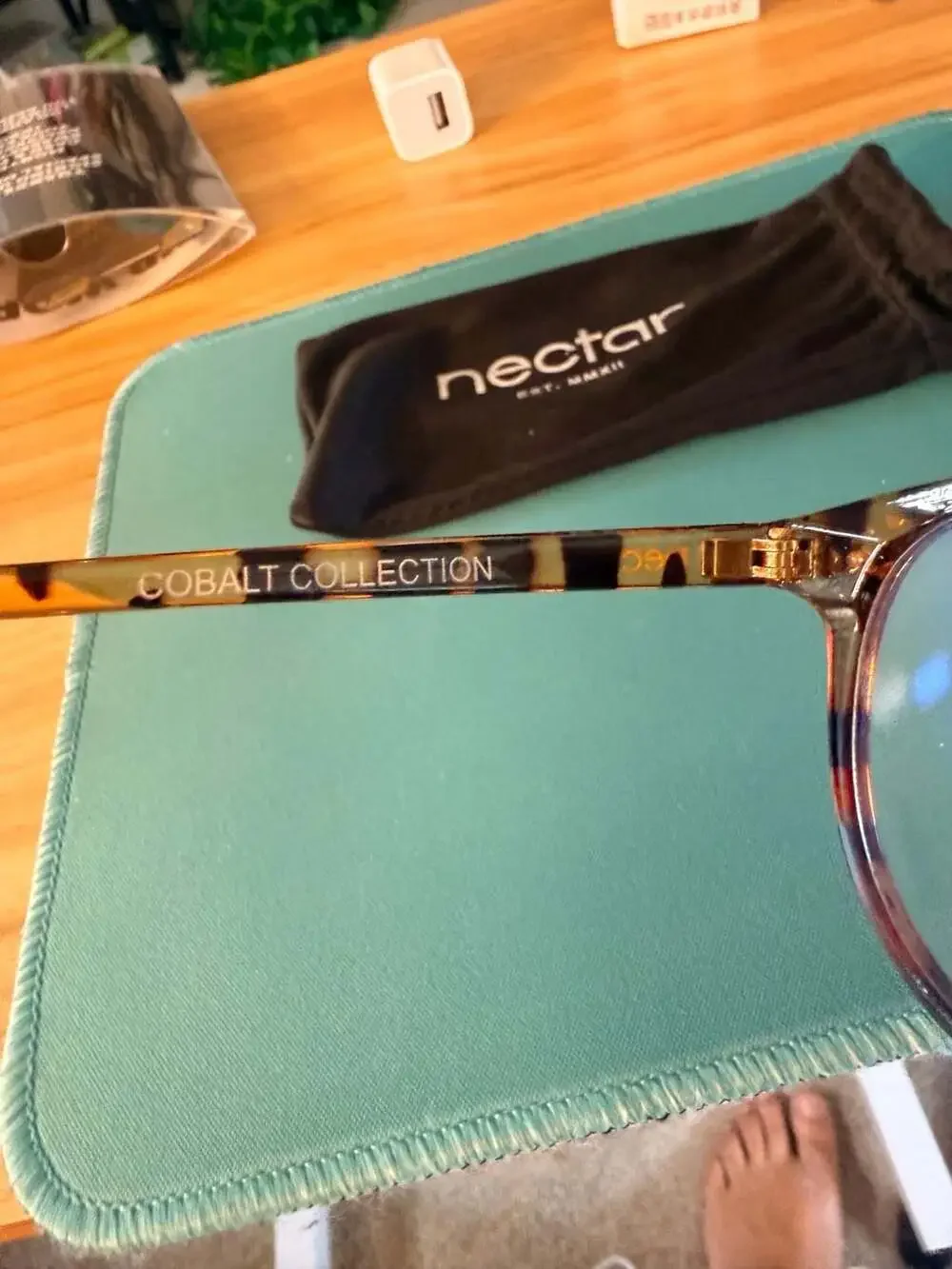 Nectar Blue Light Blocking Round Tortoiseshell Reading Glasses